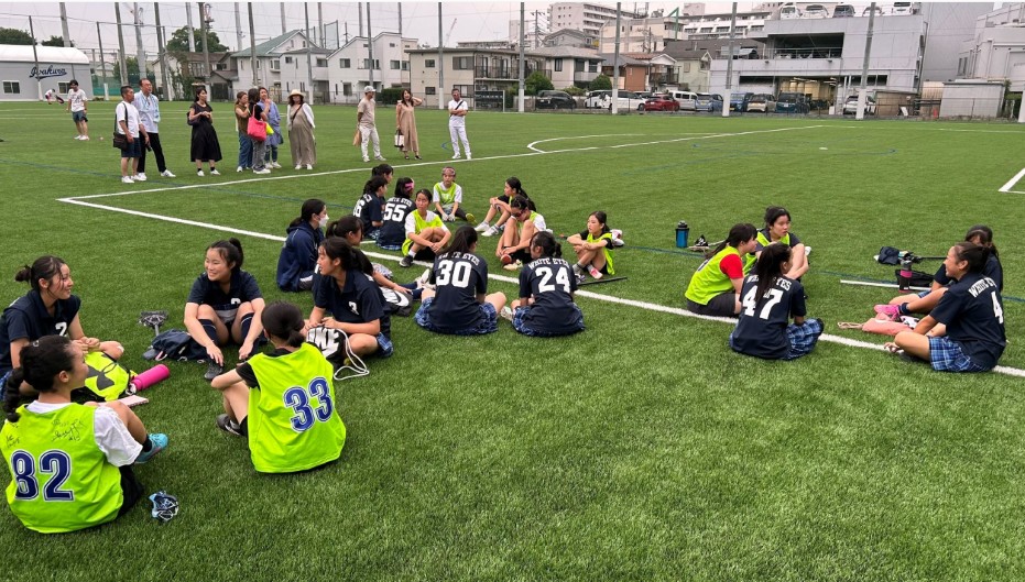 アフターマッチファンクションの様子（ラクロス）